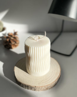 Lily White Co decorative candle crush